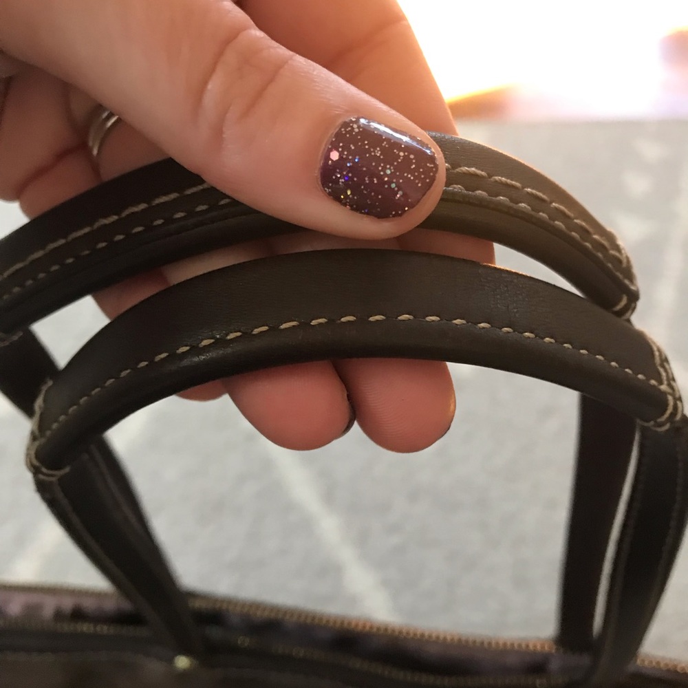 COACH signature tote bag - Picture 3 of 8